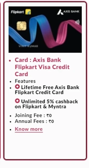 Axis Bank Credit Card