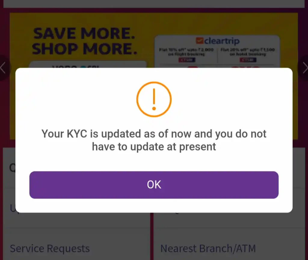 sbi online kyc kaise