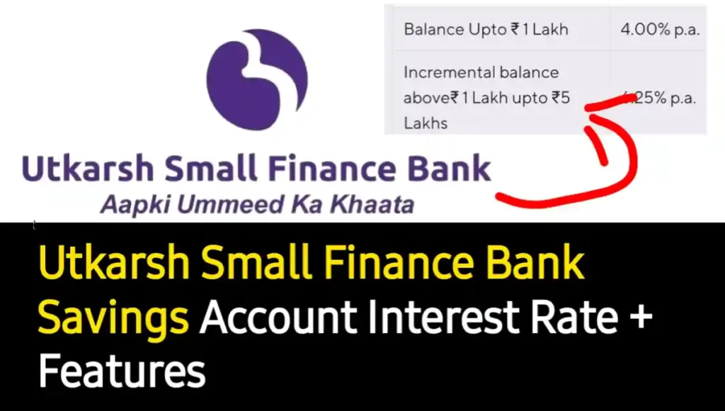 Utkarsh Savings Account Balance