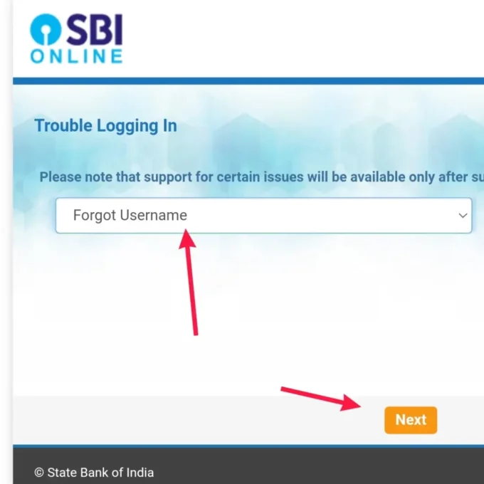 Sbi Net Banking का Username कैसे Forgot कैसे करें ?